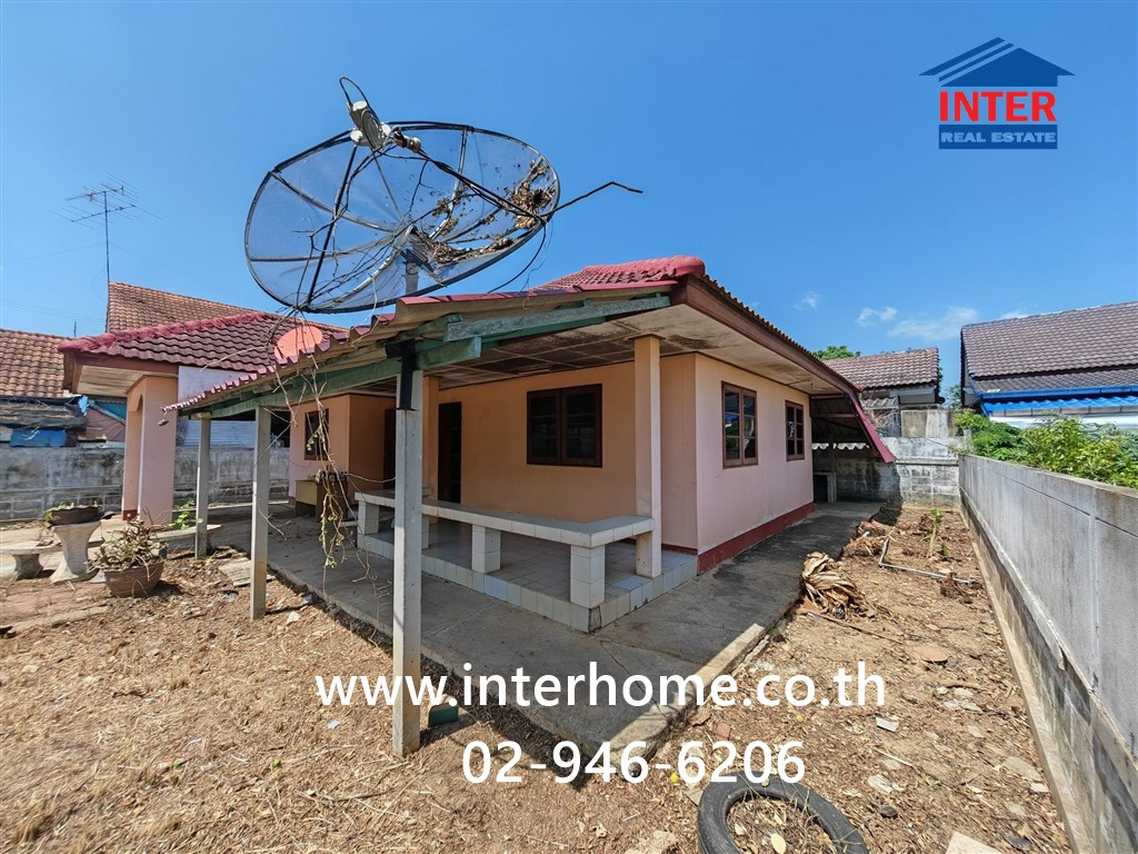 บ้านเดี่ยว 1 ชั้น 100 ตร.ว. หมู่บ้านสวัสดิการทหารอากาศ ฐานบินกำแพงแสน ใกล้โรงเรียนการบินกำแพงแสน ถนนมาลัยแมน ถนนไฮเวย์3294 กำแพงแสน นครปฐม  – รูปที่ 3