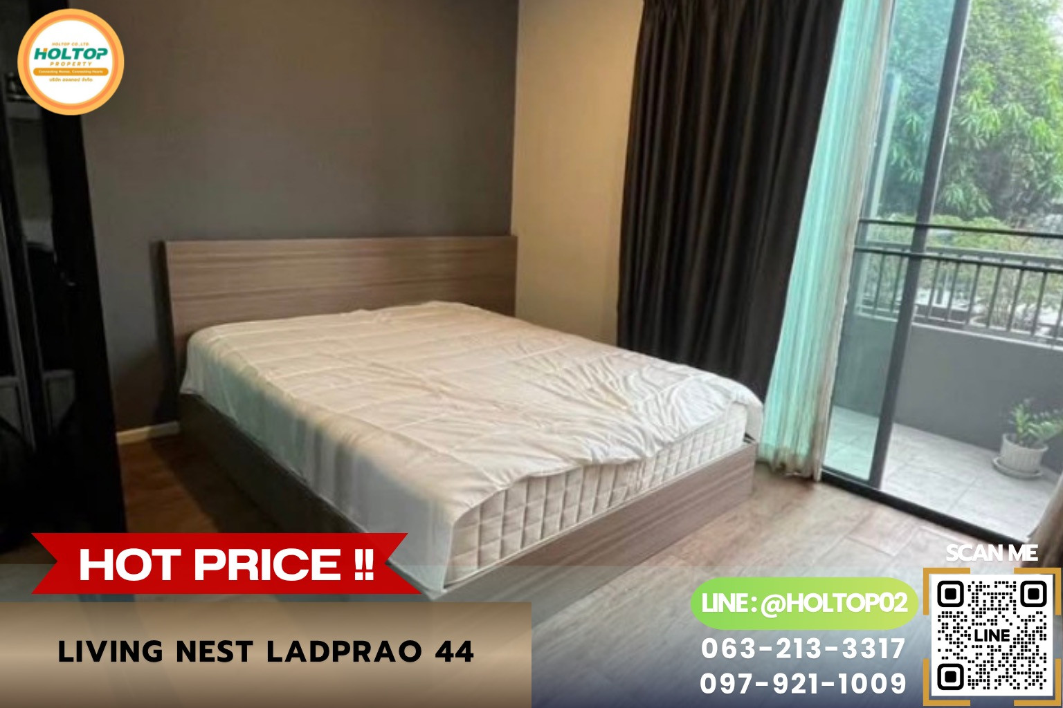 #R10820 Condo for rent Living Nest Ladprao 44.