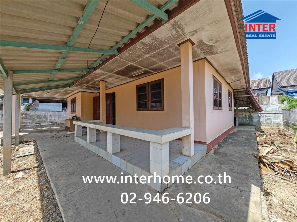 บ้านเดี่ยว 1 ชั้น 100 ตร.ว. หมู่บ้านสวัสดิการทหารอากาศ ฐานบินกำแพงแสน ใกล้โรงเรียนการบินกำแพงแสน ถนนมาลัยแมน ถนนไฮเวย์3294 กำแพงแสน นครปฐม  – รูปที่ 4