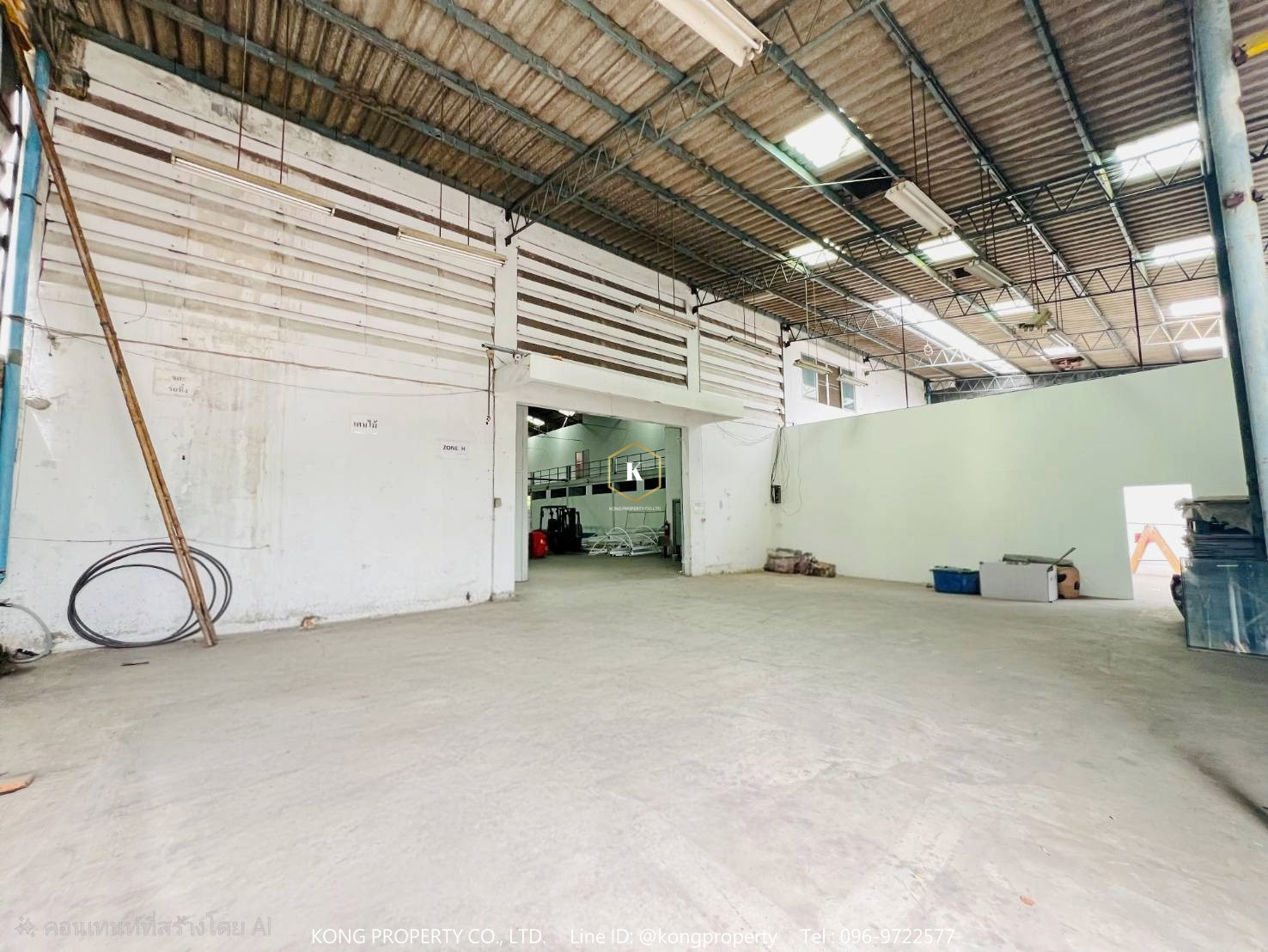 Warehouse for rent, Rama 2, Tha Kham, Bang Khun Thian, Bangkok, size 1,640 sq m, near Central Rama 2. – รูปที่ 2