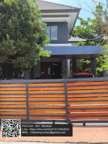 For sale/rent, large detached house, corner house, good location on large land. Behind Mega Bangna, convenient travel, close to shopping, schools and hospitals. For sale/rent, large detached house, corner house, good location on large land. Behind Mega Bangna, convenient travel, close to shopping, schools and hospitals.