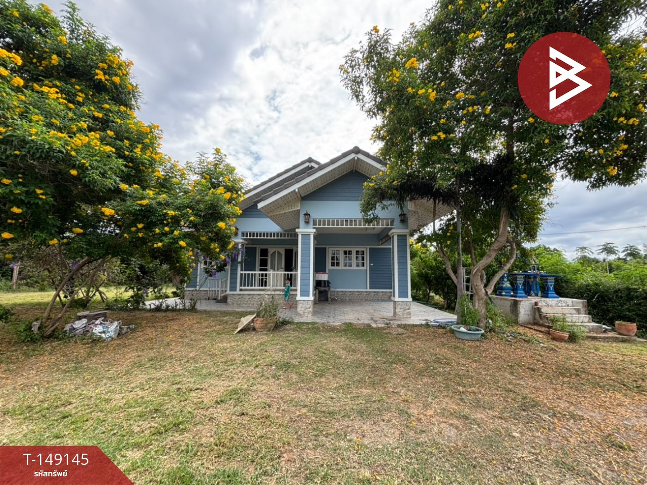 Single house for sale with land, area 1 rai 2 ngan 15 sq m, Hua Hin, Prachuap Khiri Khan.