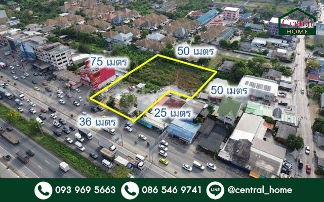 Empty land for rent, 2 rai 60 square wah, next to Kanchanaphisek Road, long-term contract. Empty land for rent, 2 rai 60 square wah, next to Kanchanaphisek Road, long-term contract.