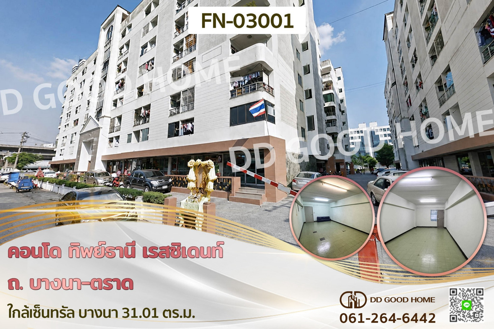 Thip Thani Residence Condo, Bangna-Trat Road FN-03001