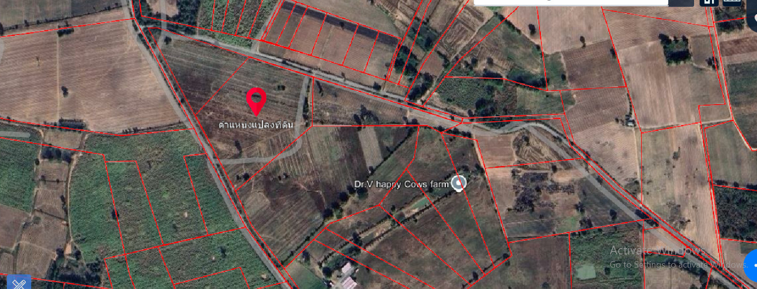 Large plot of empty land for sale, 51 rai, good location, mountain view, next to paved road on 2 sides, Phu Wiang District, Khon Kaen Province. – รูปที่ 4