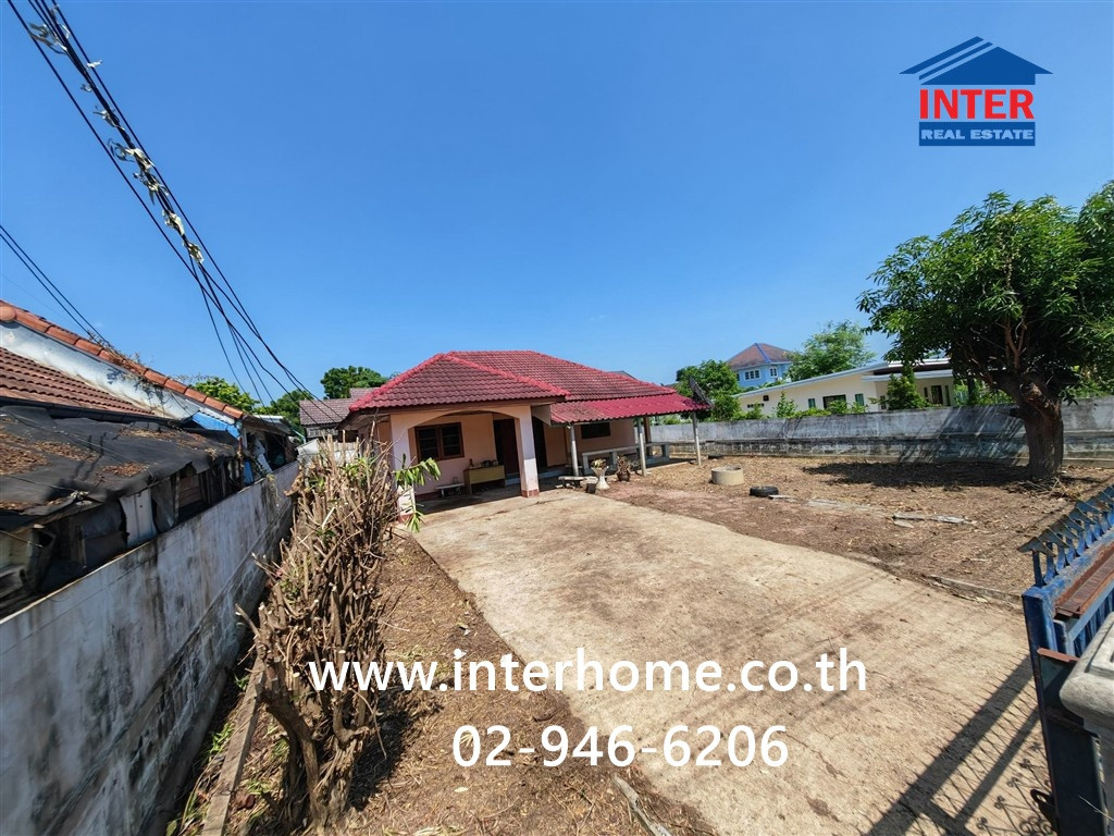 บ้านเดี่ยว 1 ชั้น 100 ตร.ว. หมู่บ้านสวัสดิการทหารอากาศ ฐานบินกำแพงแสน ใกล้โรงเรียนการบินกำแพงแสน ถนนมาลัยแมน ถนนไฮเวย์3294 กำแพงแสน นครปฐม  – รูปที่ 2