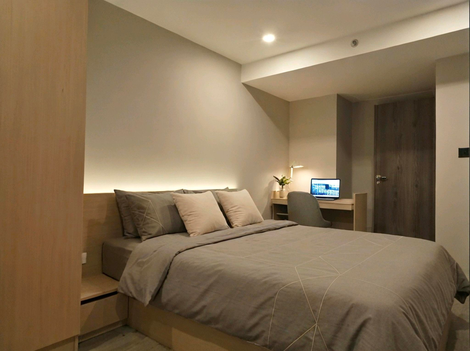 ให้เช่า Condo @Cooper Siam ชั้น 5 ขนาด 51.90 ตรม. คอนโด 2 ชั้น Style  Loft, เฟอร์นิเจอร์และเครื่องใช้ไฟฟ้าครบ – รูปที่ 2