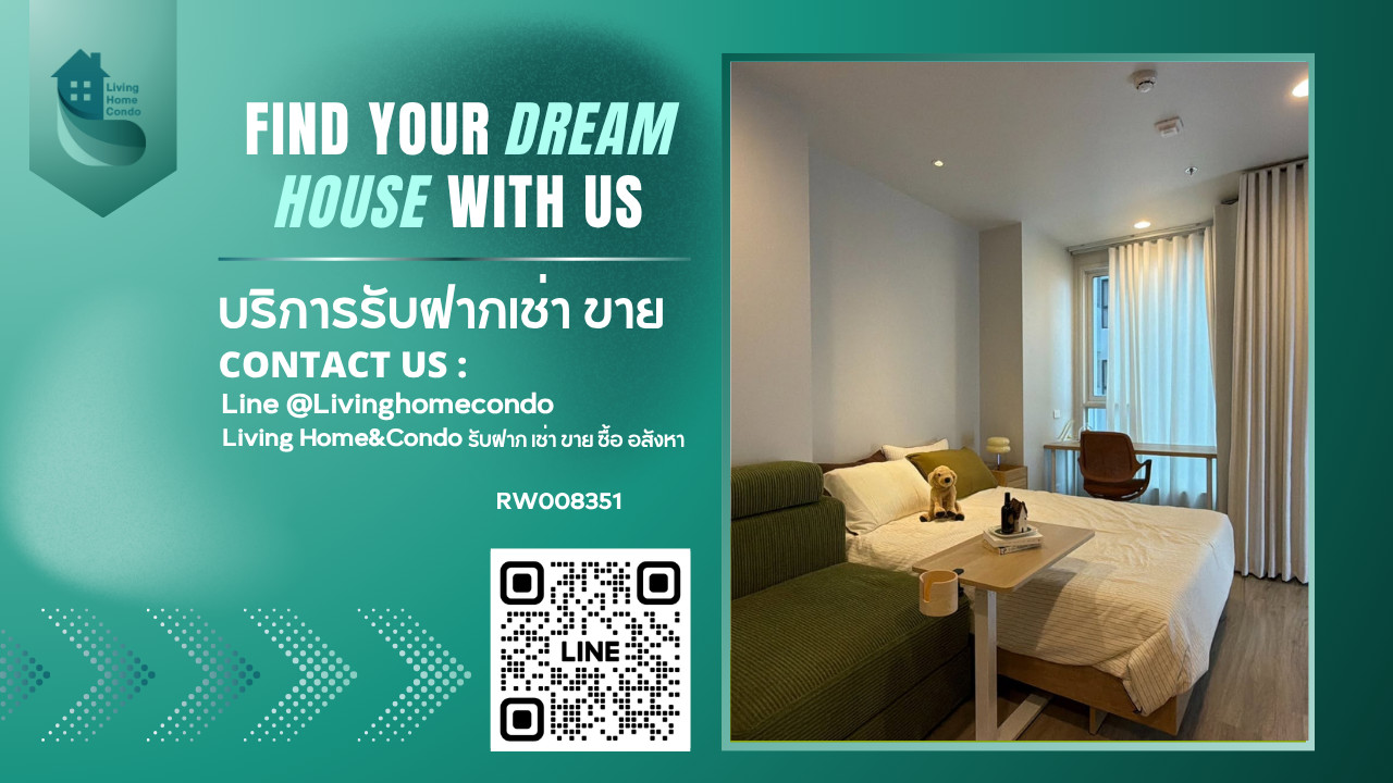 For rent Culture Thonglor, fully furnished, ready to move in, near BTS Thonglor -RW008351 For rent Culture Thonglor, fully furnished, ready to move in, near BTS Thonglor -RW008351