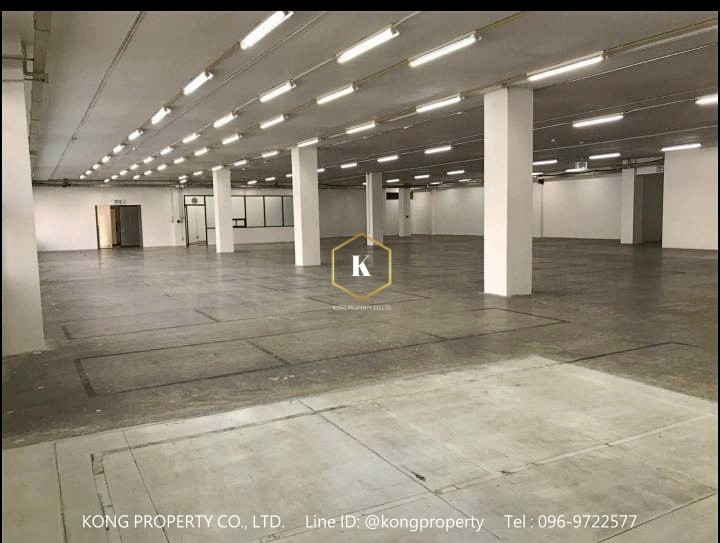 Warehouse for rent, Rama 3, Bang Kho Laem, Bangkok, size 931 sq m, near the expressway (2nd floor for rent)