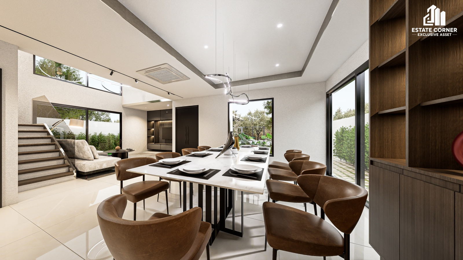 Single house for sale, usable area 350 square meters, 4 bedrooms, 4 bathrooms, on the location of Soi Wang Hin 16, Modern Private House style house. – รูปที่ 4