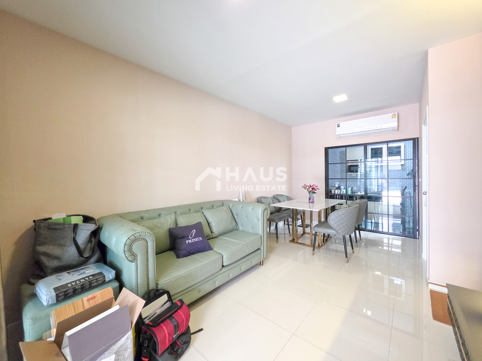✨ บ้านหน้ากว้าง 5.5 เมตร หลังบ้านลงเข็มแล้ว เฟอร์พร้อม หิ้วกระเป๋าเข้าอยู่ได้เลย 🔥 ขายทาวน์โฮม เดอะ ธาม ราชพฤกษ์ - สิรินธร 🔥 The Thamm Ratchaphruek - Sirindhorn / 4 ห้องนอน #TBGK100 – รูปที่ 2