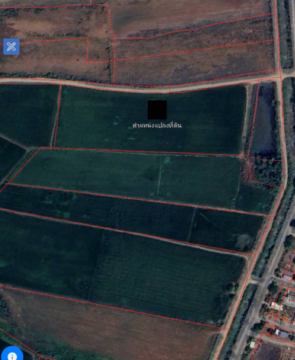 Urgent sale, large plot of land. Phra Nakhon Si Ayutthaya Province, very cheap price, good location, not far from Bangkok. – รูปที่ 2
