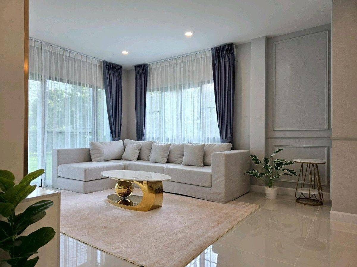 2-storey detached house for rent, corner house, 100 sq m, Centro Vibhavadi project, good location, near the Red Line. Don Mueang Station – รูปที่ 3