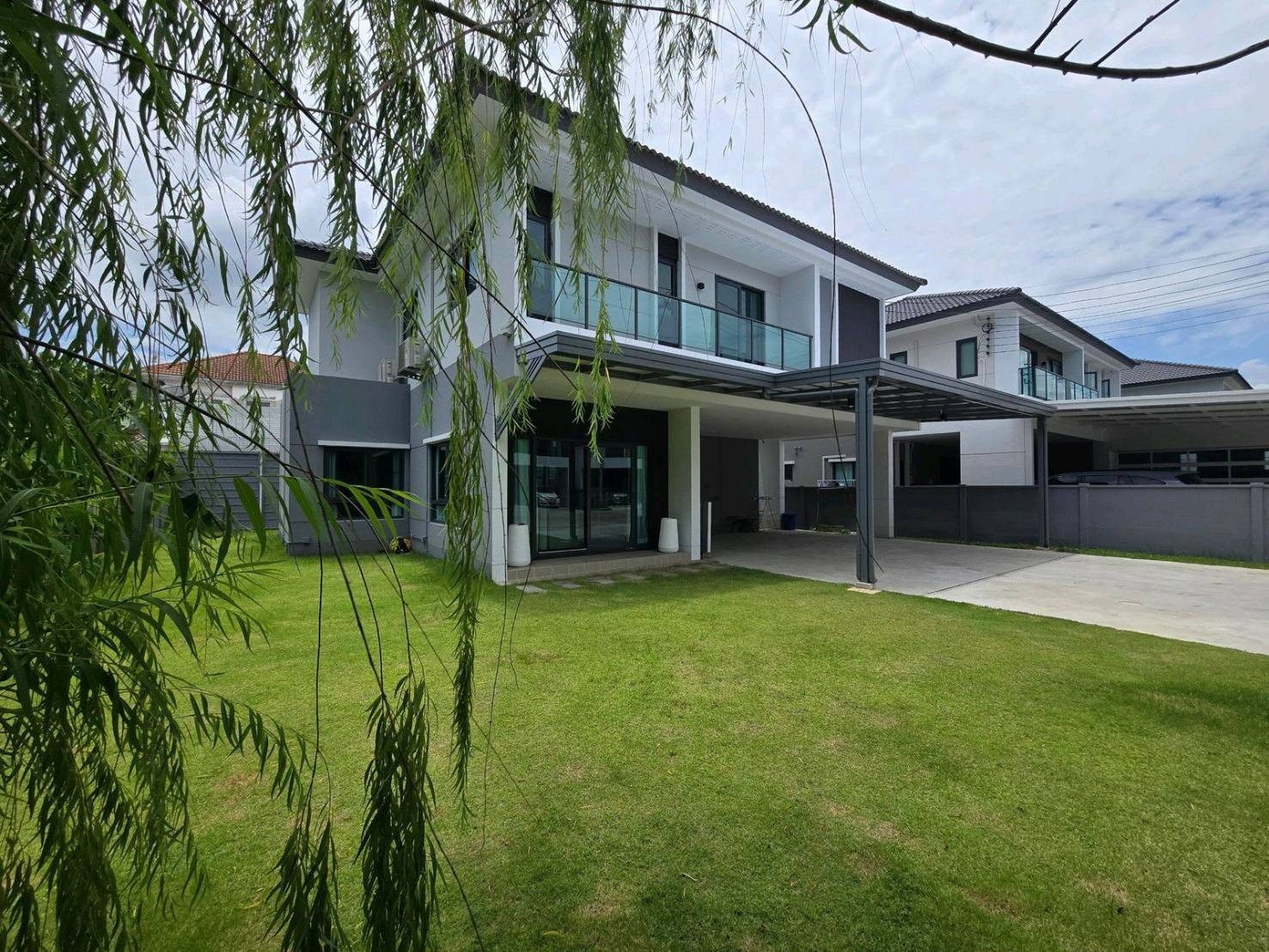 2-storey detached house for rent, corner house, 100 sq m, Centro Vibhavadi project, good location, near the Red Line. Don Mueang Station – รูปที่ 2