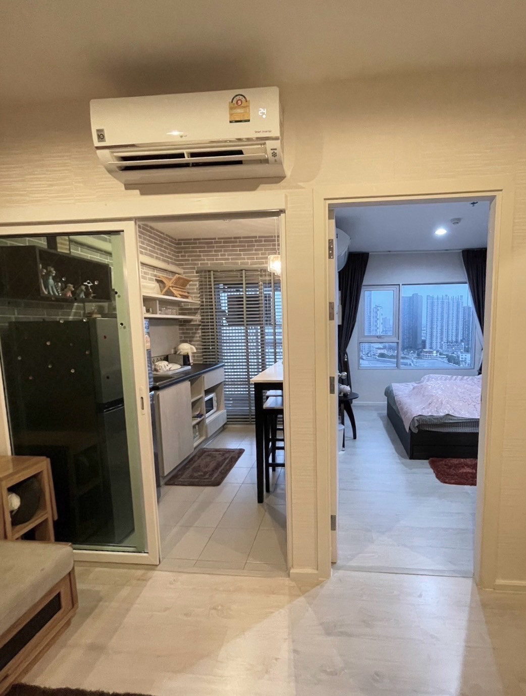 🔆Condo ASPIRE Sathorn - Tha Phra, Aspire Sathorn-Tha Phra🚝Condo next to The Mall Tha Phra, BTS Talat Phlu, 1 bedroom, 30sq.m., special price, free transfer✨