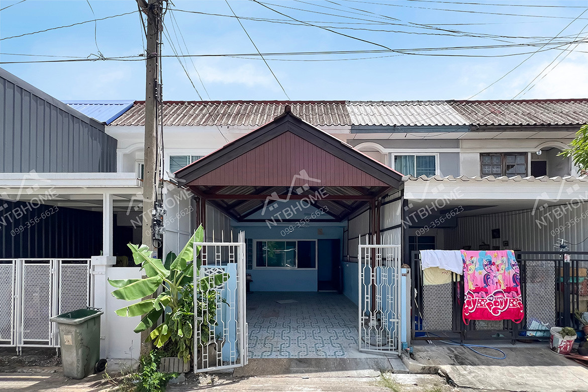 Romklao Village 2, Bang Bua Thong (Soi Wat Phai Lueang), complete extension, ready to move in. Near Central Westgate