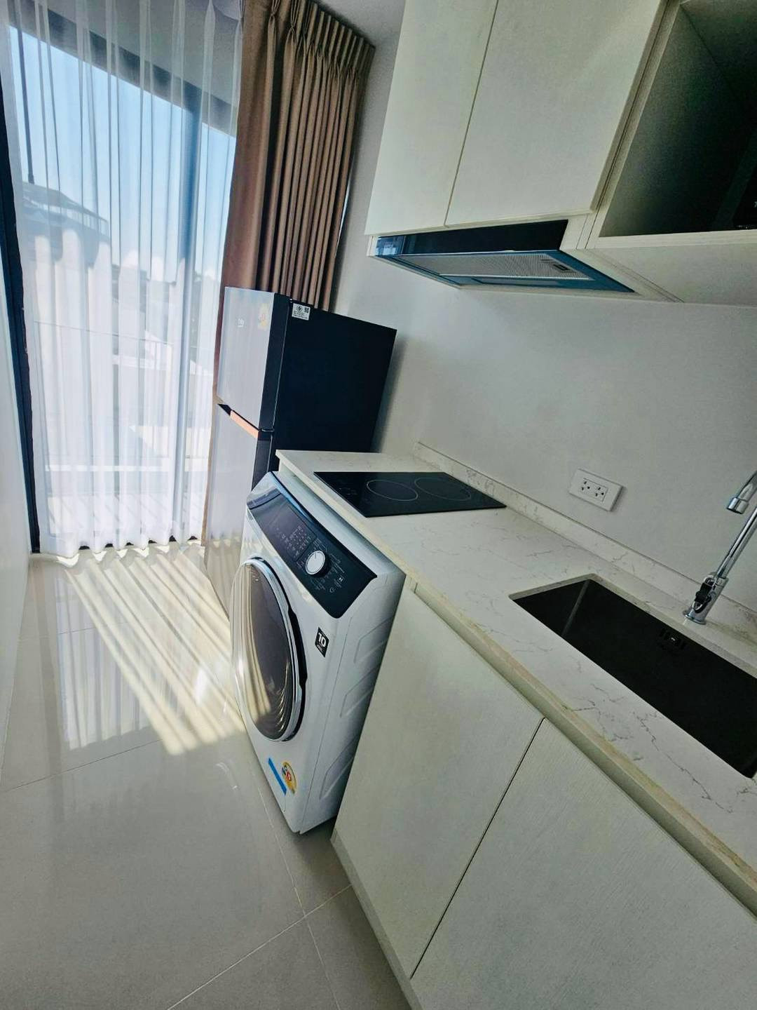 For rent ESQUE Condo Sukhumvit 101/1 BTSปุณณวิถี ใกล้TRUE DIGITAL ห้องใหม่ไม่เคยอยู่ เฟอร์นิเจอร์ครบ – รูปที่ 4