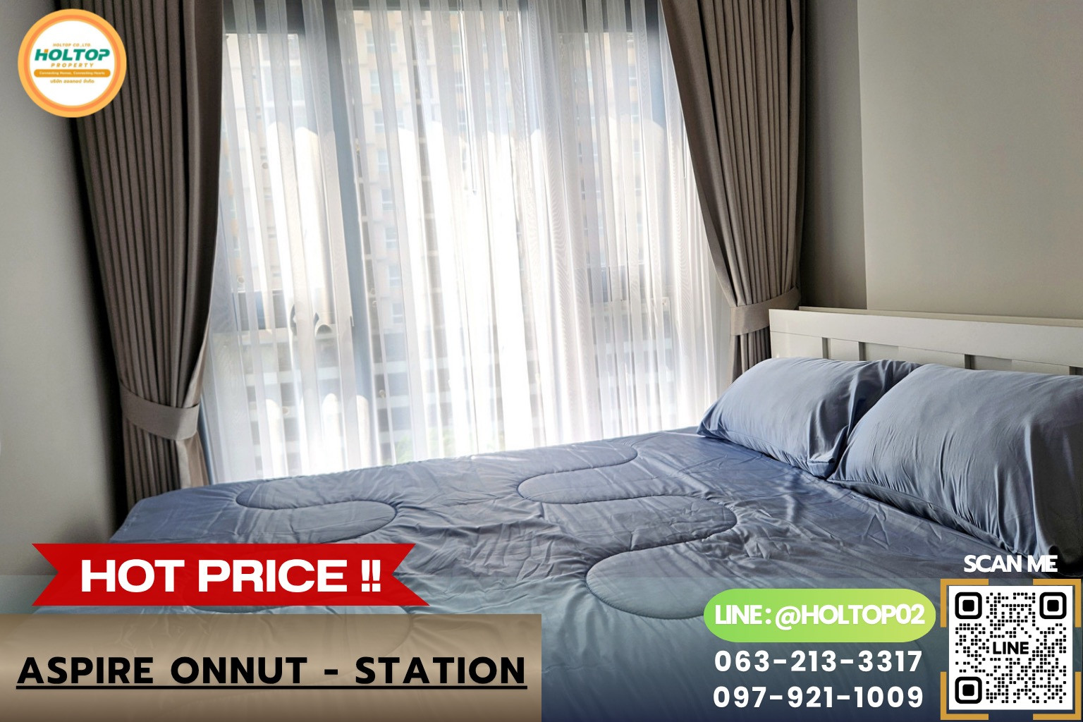 #L1174 Condo for rent ASPIRE Onnut - Station. #L1174 Condo for rent ASPIRE Onnut - Station.