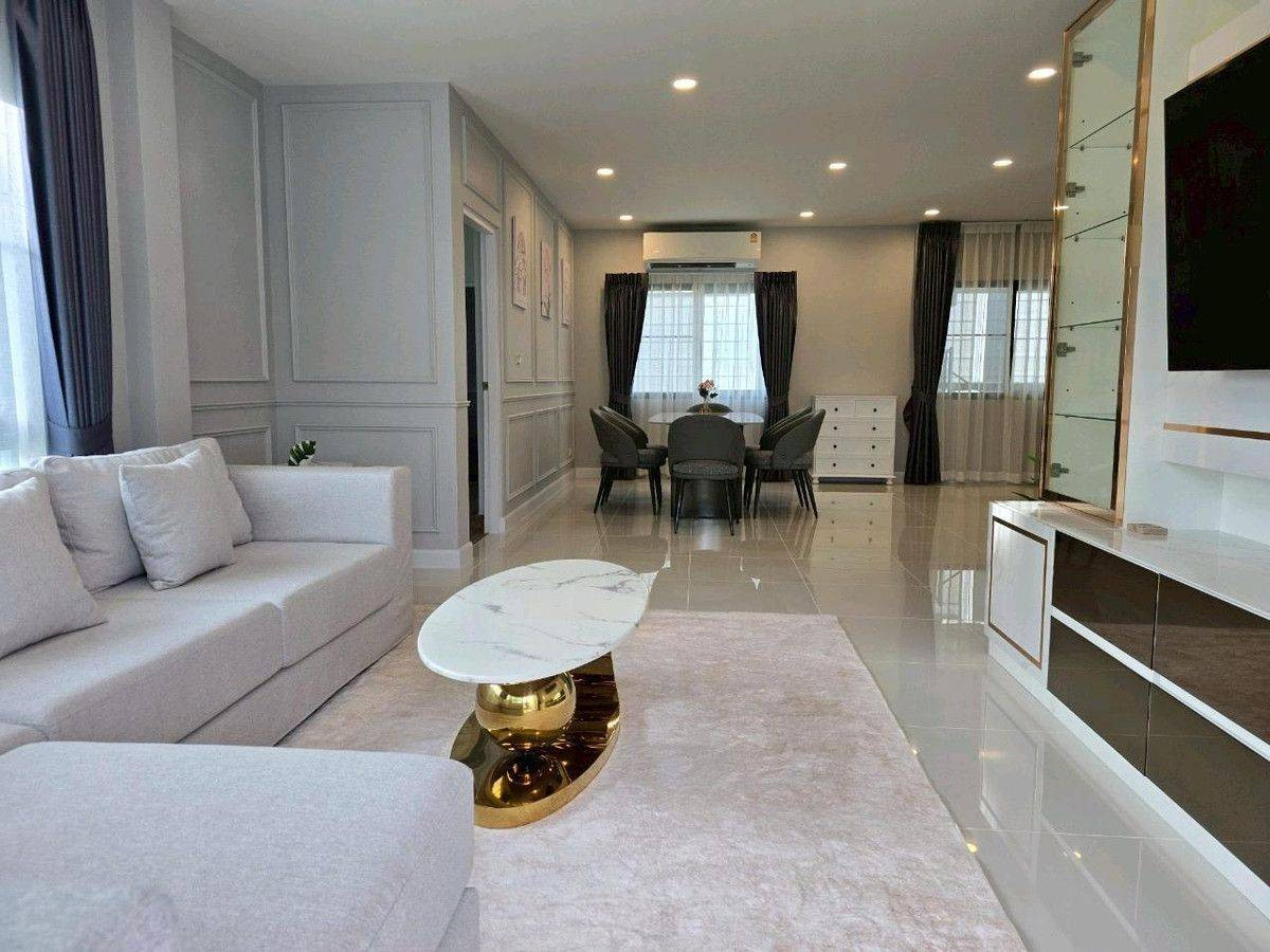 2-storey detached house for rent, corner house, 100 sq m, Centro Vibhavadi project, good location, near the Red Line. Don Mueang Station – รูปที่ 4