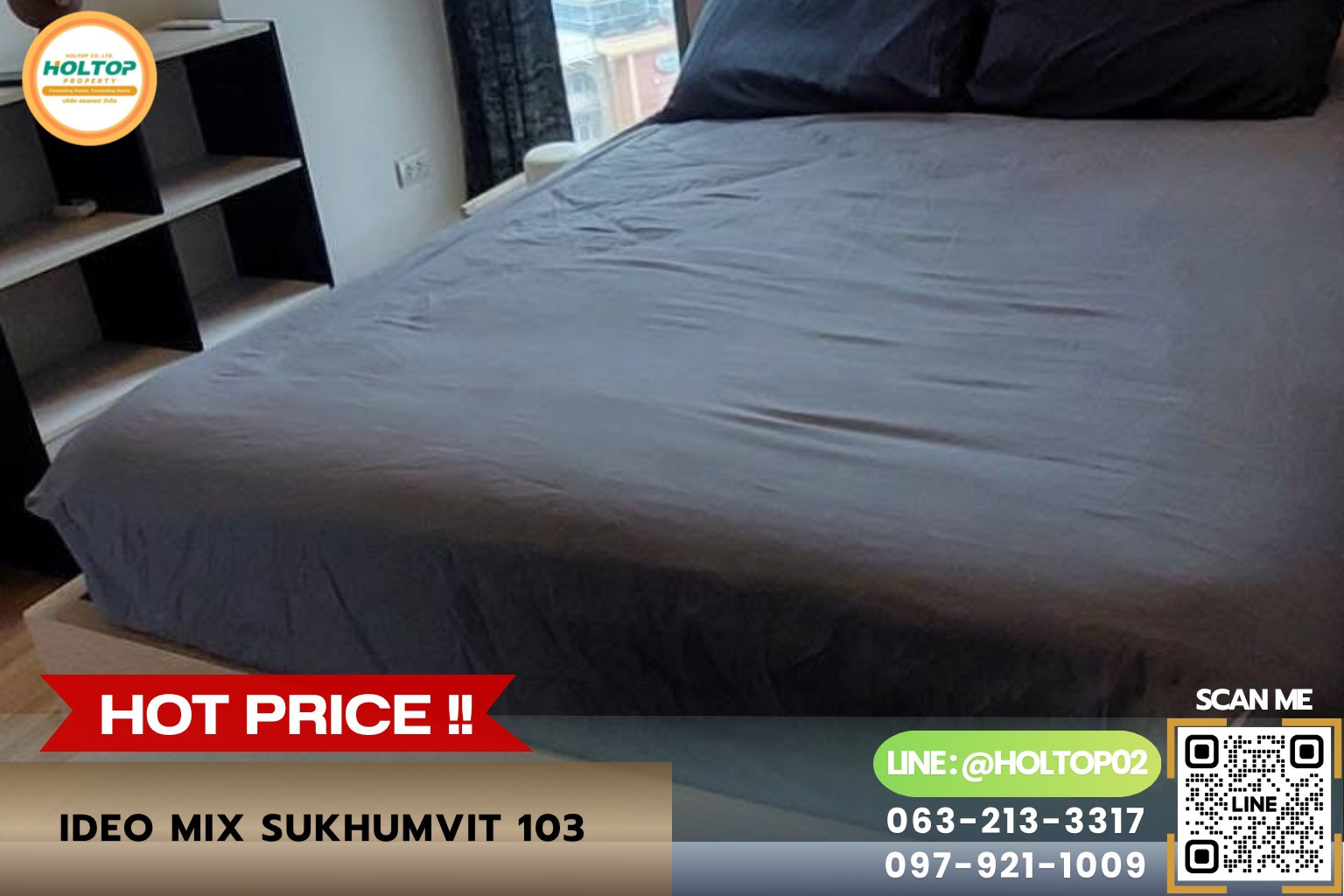 #R10813 ให้เช่าคอนโด Ideo Mix Sukhumvit 103 #R10813 ให้เช่าคอนโด Ideo Mix Sukhumvit 103