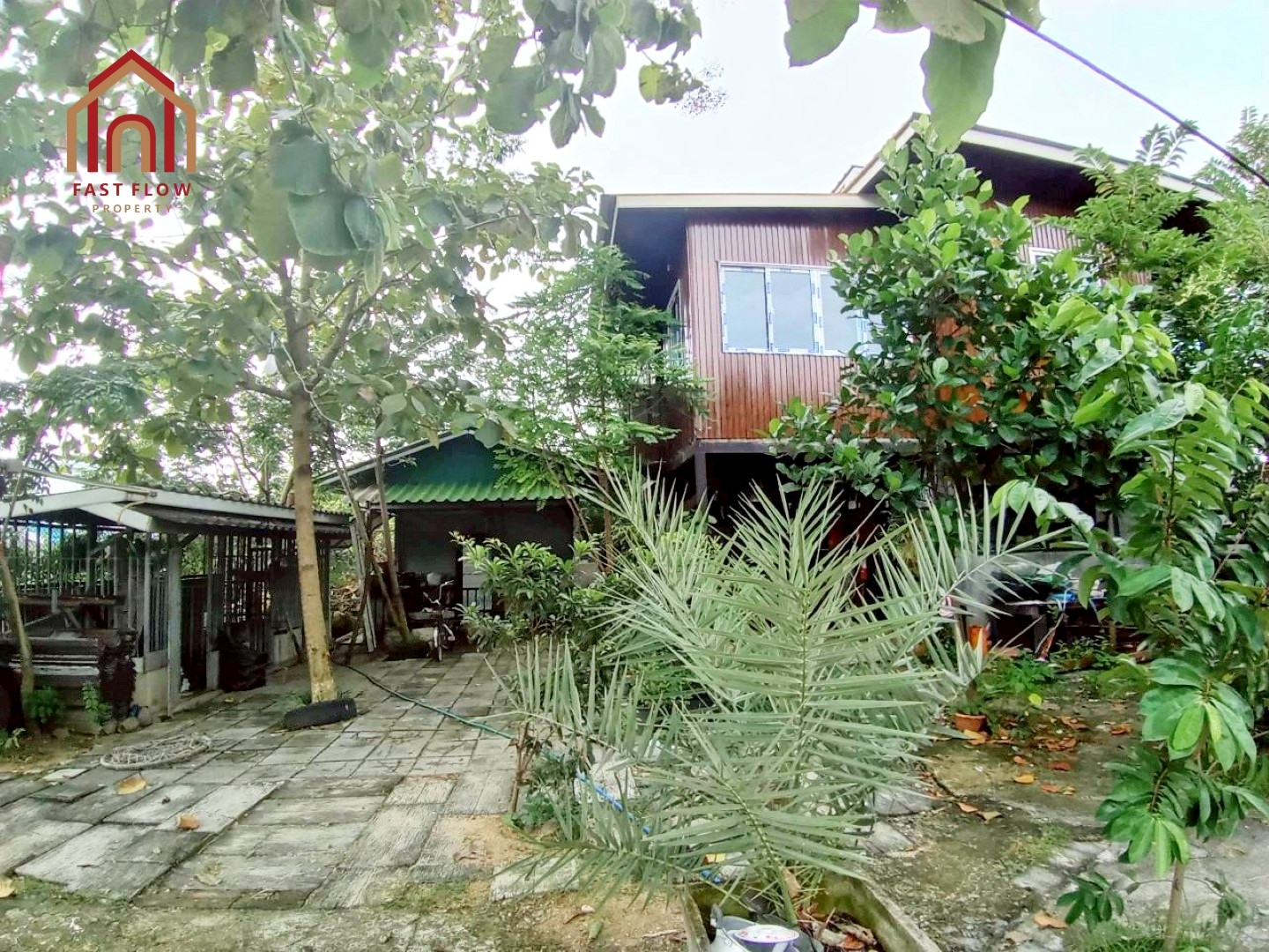 ขายที่ดินพร้อมบ้าน 2 ชั้นในโครงการพนาสนธิ์ การ์เด้นวิลล์ (ไมตรีจิต 9)นิมีตใหม่