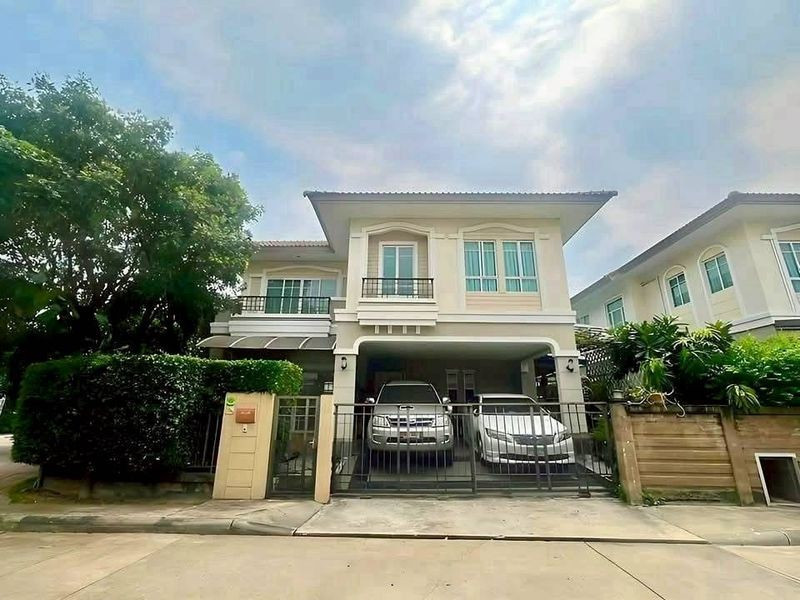 #Corner detached house for sale, Passorn Prestige On Nut, potential location. Chaloem Phrakiat Road, Rama 9, Soi 87, near Mega Bangna, Prawet, On Nut, Krungthep Kreetha, price only 8,200,000 baht, 2-story detached house, corner house, quiet atmosphere, wi #Corner detached house for sale, Passorn Prestige On Nut, potential location. Chaloem Phrakiat Road, Rama 9, Soi 87, near Mega Bangna, Prawet, On Nut, Krungthep Kreetha, price only 8,200,000 baht, 2-story detached house, corner house, quiet atmosphere, wi