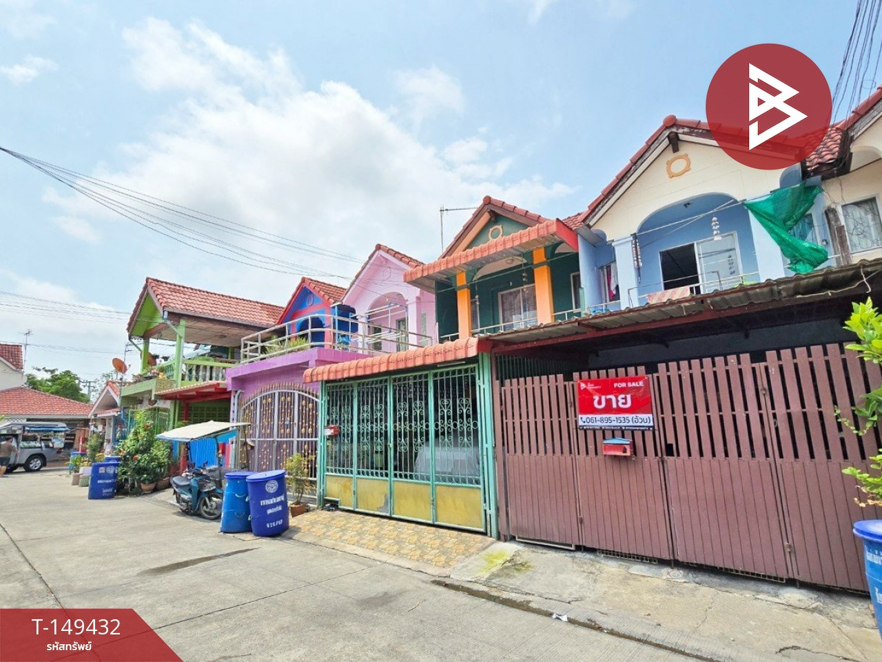 Urgent sale townhouse Nakhon Thong Village 3, Phraeksa, ready to move in. – รูปที่ 2