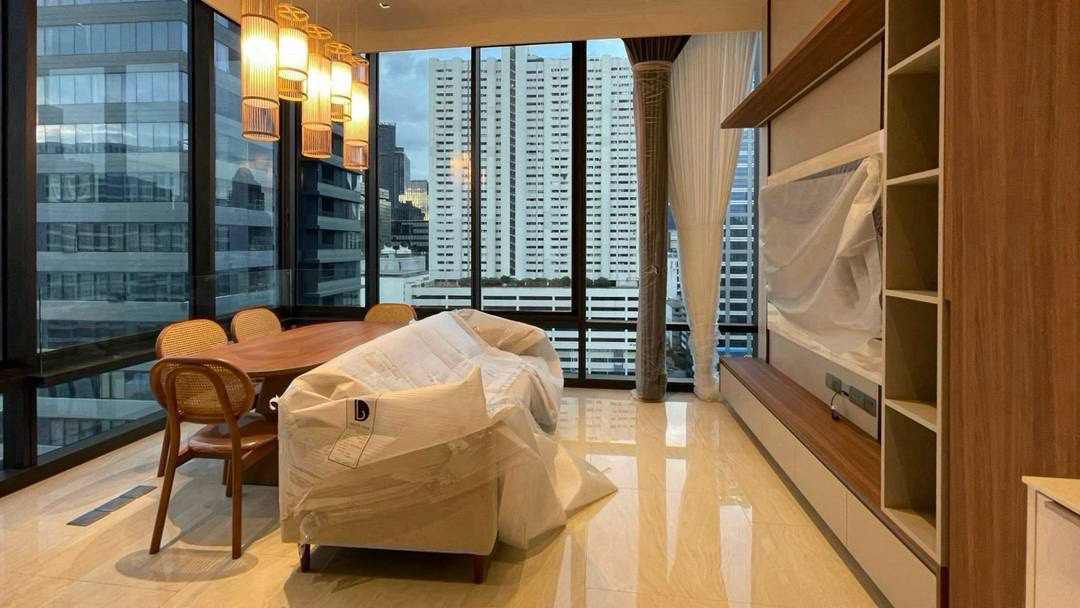 🔥Last Unit promotion to close the last building!! Buy directly from the project🔥Ashton Silom (2 bedrooms, 75 sq m) only 18.39 MB!! Tel.0922635410 (Earth)
