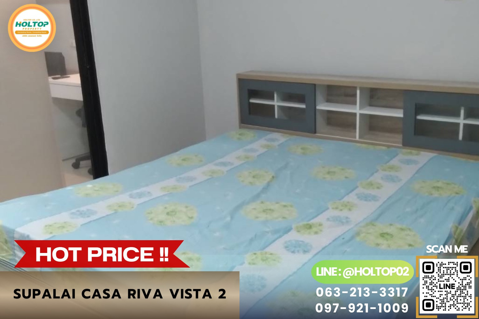 #R10796 Condo for rent Supalai casa riva vista 2 (Rama 3) #R10796 Condo for rent Supalai casa riva vista 2 (Rama 3)