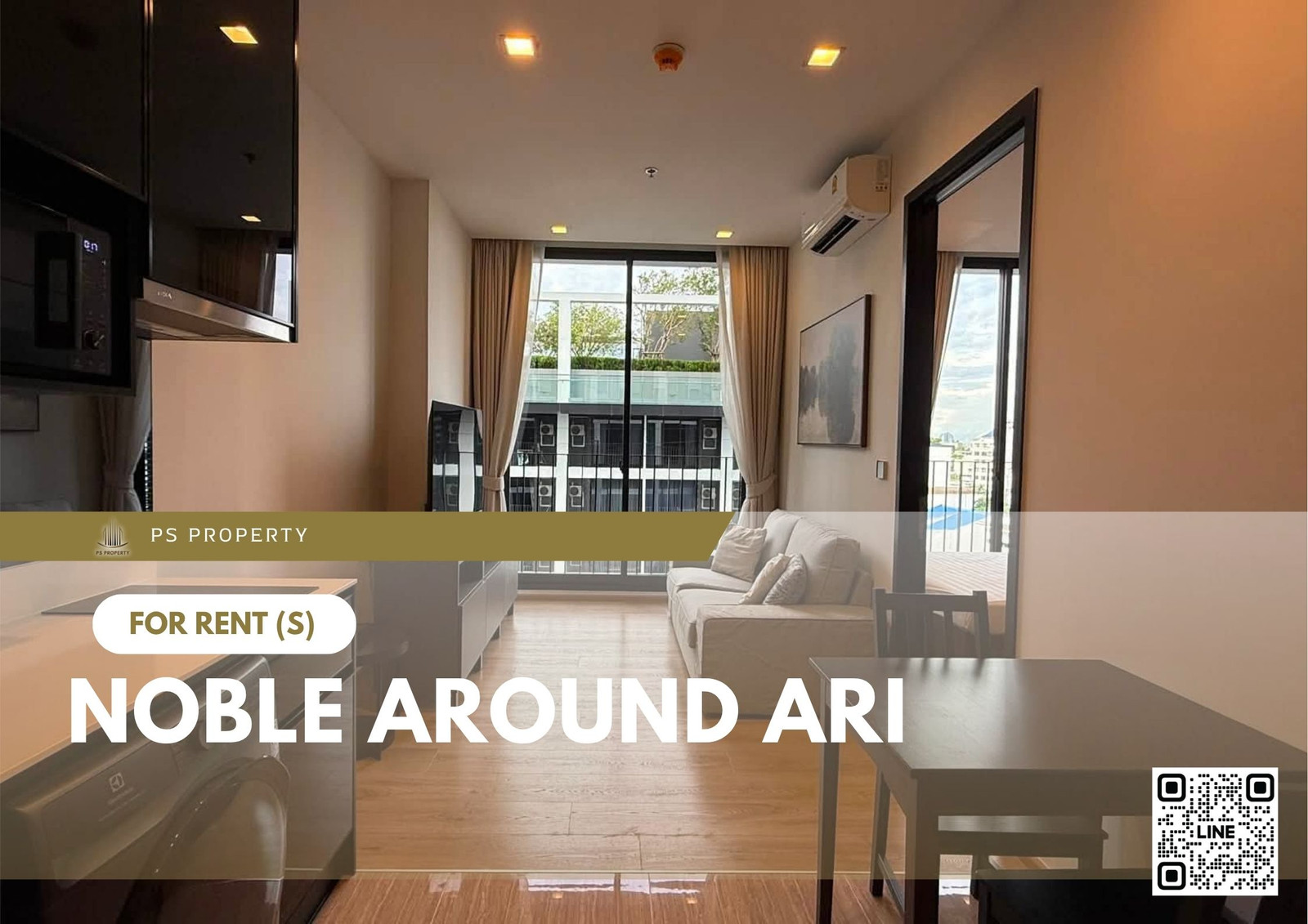 ให้เช่า 🔥 Noble Around Ari 🔥 เฟอร์นิเจอร์ และ เครื่องใช้ไฟฟ้าครบ ใกล้ BTS อารีย์ ให้เช่า 🔥 Noble Around Ari 🔥 เฟอร์นิเจอร์ และ เครื่องใช้ไฟฟ้าครบ ใกล้ BTS อารีย์