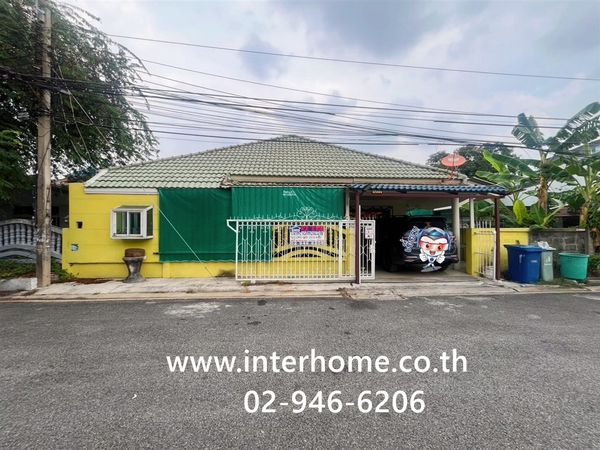 บ้านเดี่ยว 1 ชั้น 55 ตร.ว. บ้านเดี่ยวพหลโยธิน52 สะพานใหม่ ใกล้ BTSสะพานใหม่ ตรงข้ามตลาดยิ่งเจริญ(สะพานใหม่ ) ซอยชุมชนพัฒนา52 ซอย1 ซอยพหลโยธิน52 เขตสายไหม กรุงเทพมหานคร 