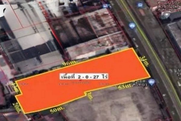 ขายที่ดินผังสีส้มแปลงใหญ่พร้อมสิ่งปลูกสร้างในทำเลสุขุมวิท ใกล้ BTS บางจาก เหมาะสำหรับลงทุนและพัฒนาโครงการ