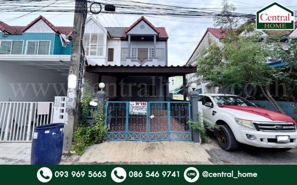 Townhouse Sapdinthong Theparak, rear edge, renovated, ready to move in.