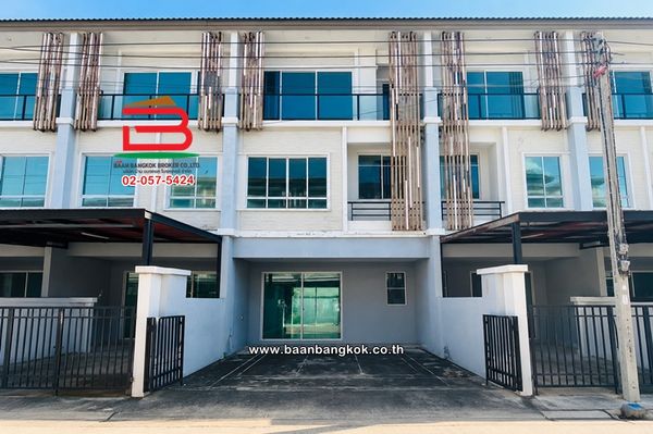 ทาวน์โฮม 3 ชั้น เนื้อที่ 18.7 ตร.ว. The Plant Citi Chaengwatthana : เดอะ แพลนท์ ซิตี้ แจ้งวัฒนะ, ใกล้ BTS เมืองทอง ถนนแจ้งวัฒนะ ตำบลบางพูด อำเภอปากเกร็ด นนทบุรี