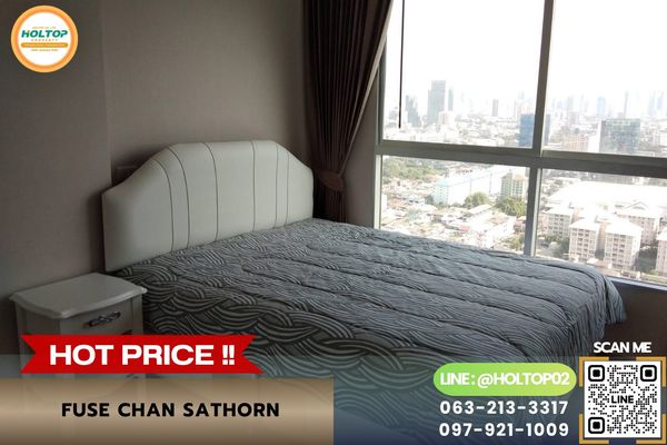 #R10801 Condo for rent Fuse Chan Sathorn.
