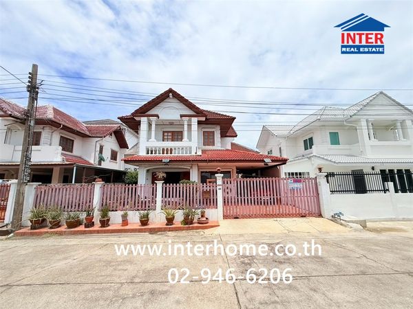 บ้านเดี่ยว 2 ชั้น 50 ตร.ว. หมู่บ้านมณียา2 ท่าอิฐ-ไทรม้า ซอยมณียาซอย2 แยก1 ถนนรัตนาธิเบศร์ ถนนท่าอิฐ-ไทรม้า เมืองนนทบุรี นนทบุรี 