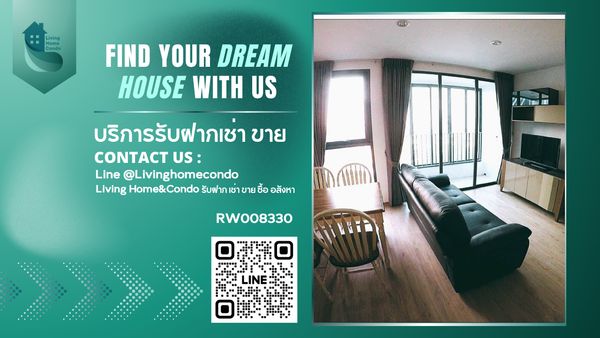 Condo for rent IDEO Q chula-samyan 2BED, Modern style design, fully furnished, near MRT Samyan -RW008330