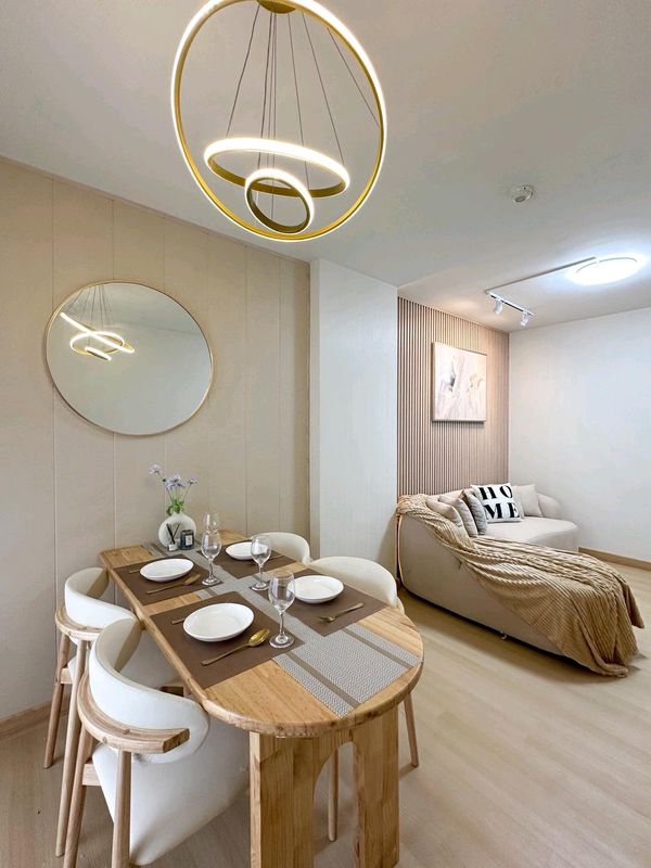 Condo for sale City Home Ratchada–Pinklao 1 (City Home Ratchada–Pinklao), beautiful room, renovated, fully decorated. Ready to move in immediately, large size, satisfying price of only 2.24 million.