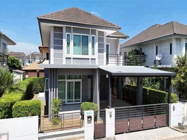 บ้านเดี่ยวศรีราชา พร้อมอยู่ ให้เช่า Country Home Lake & Park หนองขาม ร่มรื่นเป็นส่วนตัว