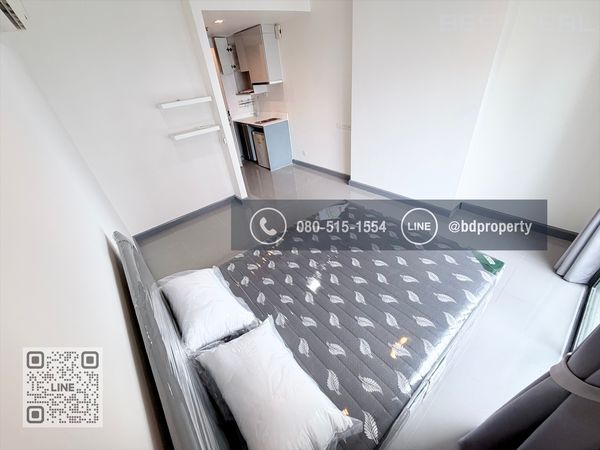 Bestdeal ขายด่วน ราคาต่ำกว่าตลาด ขายเพียง  2.7 ล้านเท่านั้น Studio 22 sqm.ราคาร่วมทุกค่าใช้จ่าย ดูลงทุนไม่ควรพลาด ใกล้MRT และ เซ็นทรัลพระราม 9 เพียง 80 ม. 