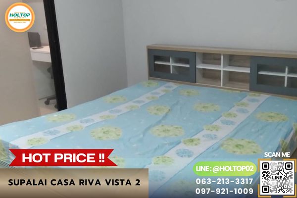 #R10796 ให้เช่าคอนโด Supalai casa riva vista 2 (Rama 3)
