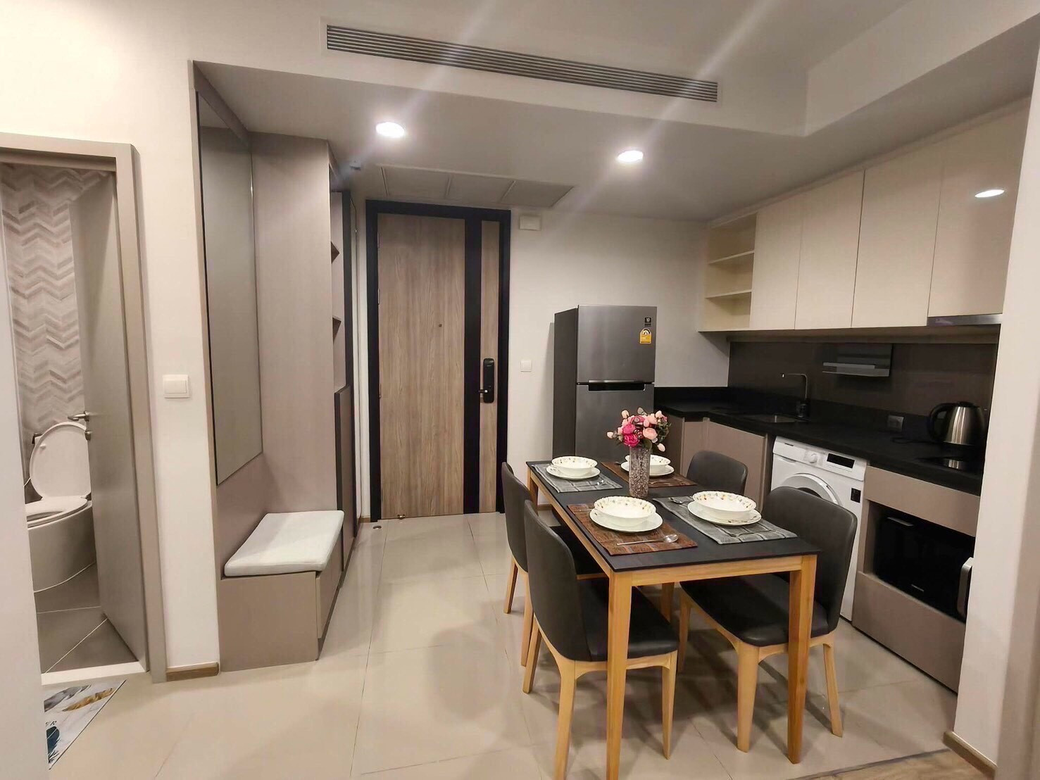 🔥Best Deal✨ OKA HAUS Sukhumvit 36 ขนาด 50 ตร.ม. 2 ห้องนอนสวย แต่งครบ พร้อมอยู่ – รูปที่ 3