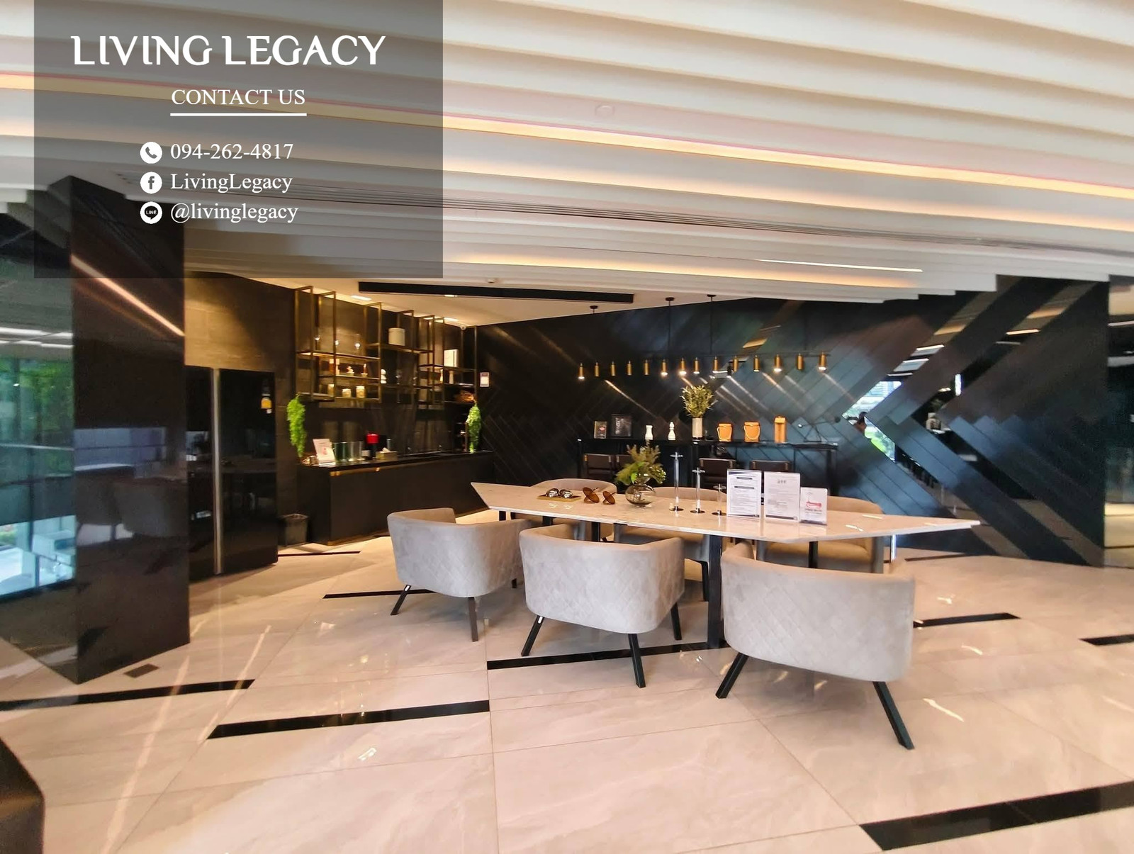 TKKJYR เช่าด่วน คอนโด Knightsbridge Space Rama 9 ชั้น 24 | 1 นอน 1 น้ำ 40 ตร.ม. 35,000 บาท/เดือน Line: @livinglegacy – รูปที่ 3