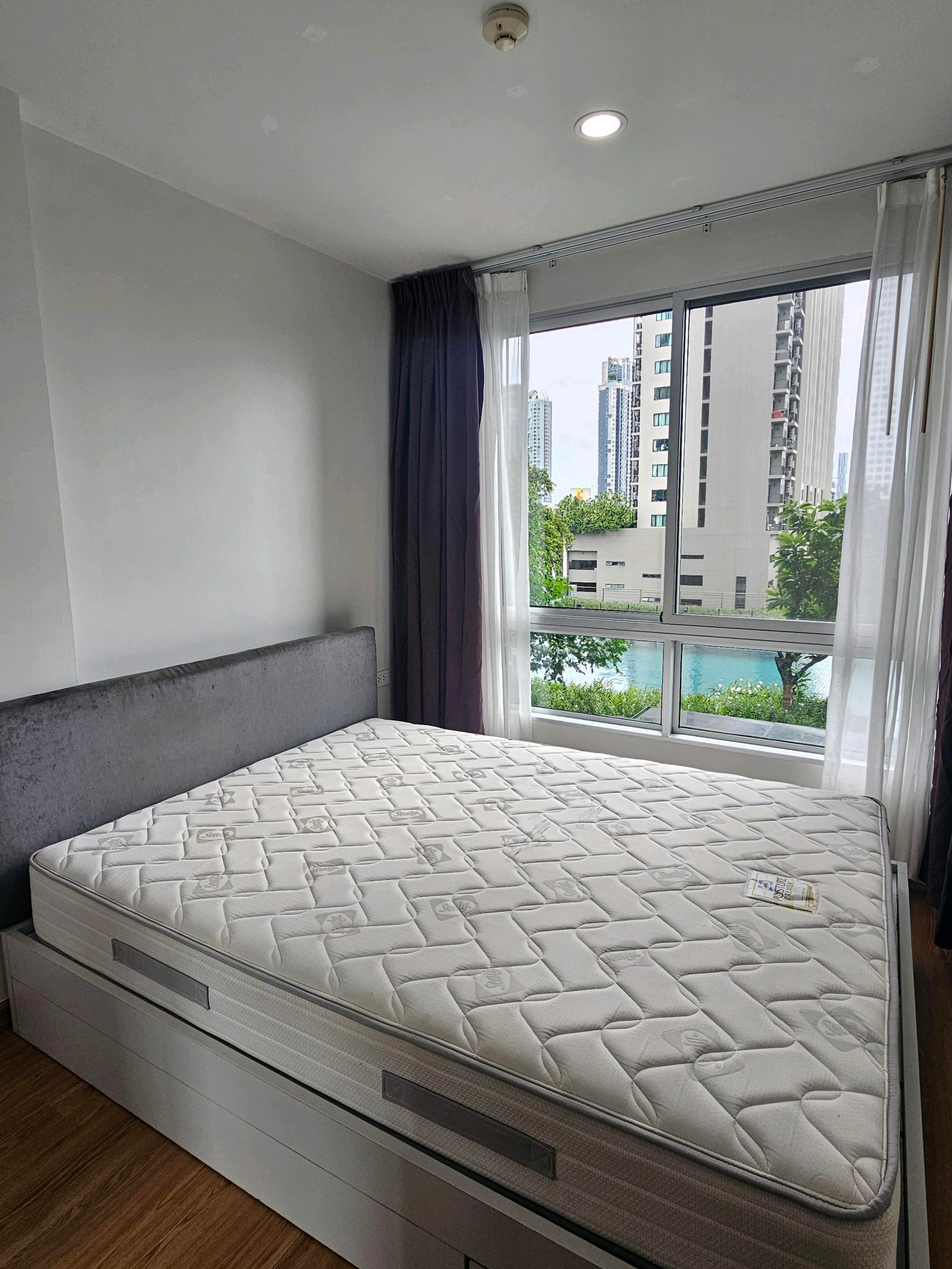 ให้เช่าระยะสั้น รายเดือน รายปี The Base Sukhumvit 77 ห้องสวย วิวสระ – รูปที่ 3