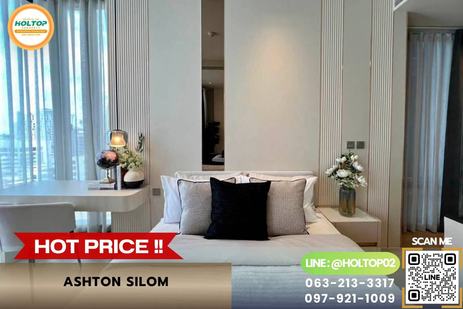 #L1189 Condo for Rent: Ashton Silom