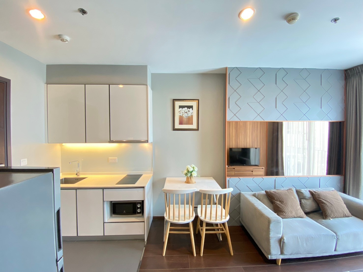 For rent, C Ekkamai Condo, 1 bedroom, unblocked view, 23rd floor. – รูปที่ 3