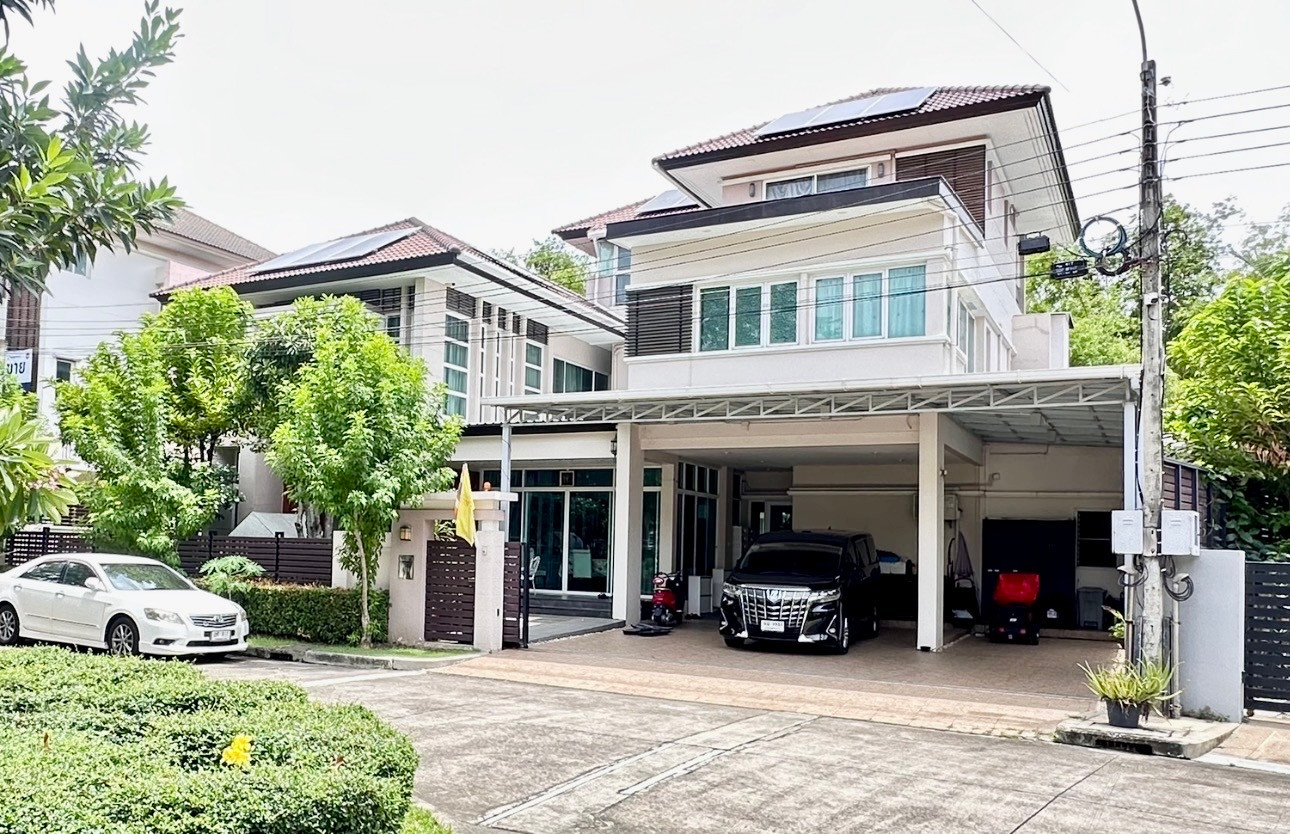 ขายแกรนด์ บางกอกบูเลอวาร์ด รัชดา-รามอินทรา  บ้าน 3 ชั้น บนเนื้อที่ 164 ตร.วา  6 นอน.7 น้ำ ต่อเติมแข็งแรง  สภาพดี  หมู่บ้านหรู ริมถนน – รูปที่ 2