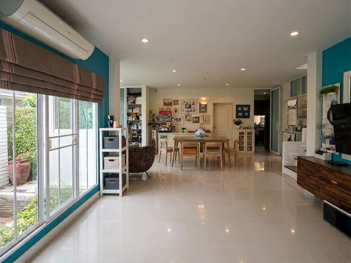 ขาย บ้านเดี่ยว Size ใหญ่ หมู่บ้านสิมิลัน รีฟ พระราม9-กรุงเทพกรีฑาตัดใหม่ – รูปที่ 2