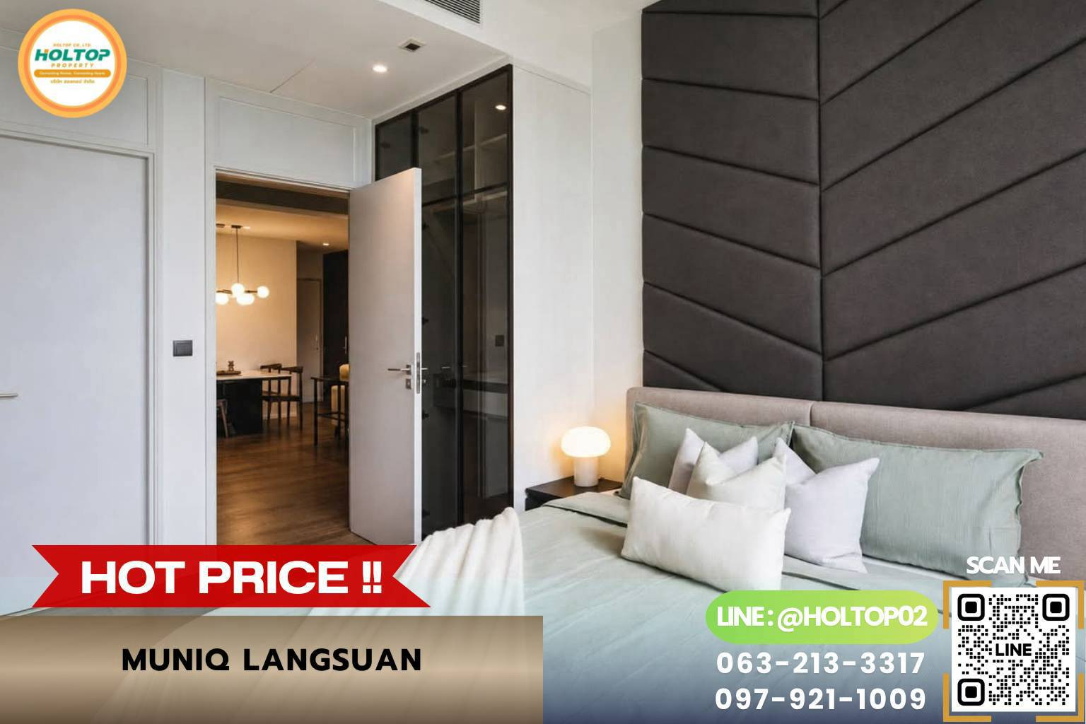 #L1190 ให้เช่าคอนโด MUNIQ LANGSUAN #L1190 ให้เช่าคอนโด MUNIQ LANGSUAN