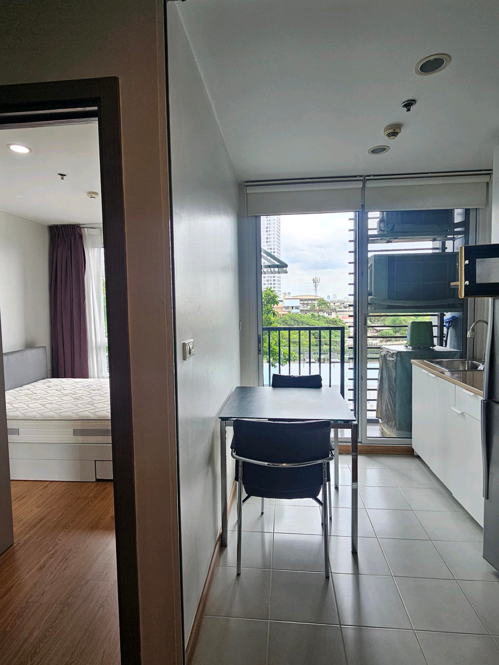 ให้เช่าระยะสั้น รายเดือน รายปี The Base Sukhumvit 77 ห้องสวย วิวสระ – รูปที่ 2